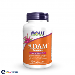 NOW Foods, Мультивитамины для мужчин ADAM, 90 растительных капсул