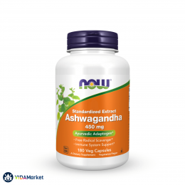 NOW Foods, Standardized Ex. Ashwagandha Ayurvedic Adaptogen, 180 растительных капсул