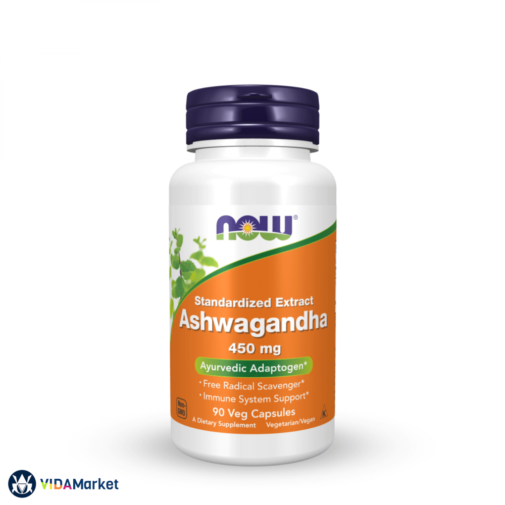 NOW Foods, Standardized Ex. Ashwagandha Ayurvedic Adaptogen, 90 растительных капсул