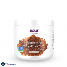 NOW Foods, Solutions, Средиземноморская красная глина в порошке, 170 гр