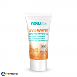NOW Foods, Solutions, XyliWhite, Детская зубная гель-паста со вкусом апельсина, 85 гр