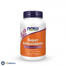 NOW Foods, Супер Антиоксиданты 650 мг, 120 растительных капсул